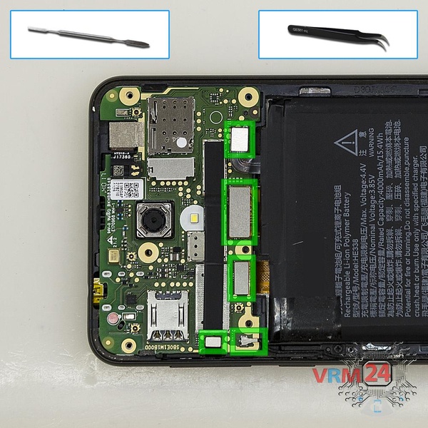 Disconnect the connectors