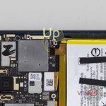 Déconnectez le connecteur de la batterie
