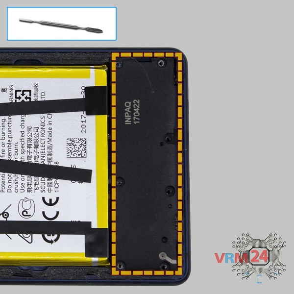 Ouvrez la coque arrière