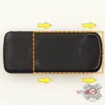Faites glisser le téléphone pour l'ouvrir