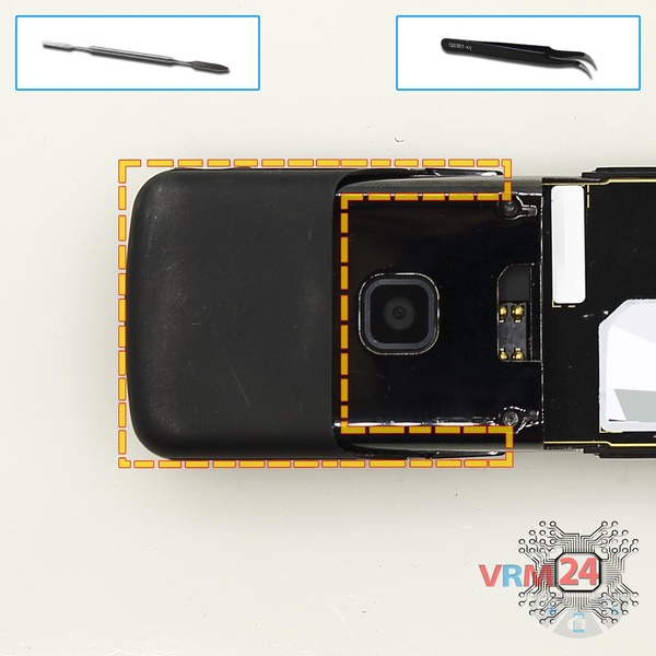 Ouvrez la coque arrière