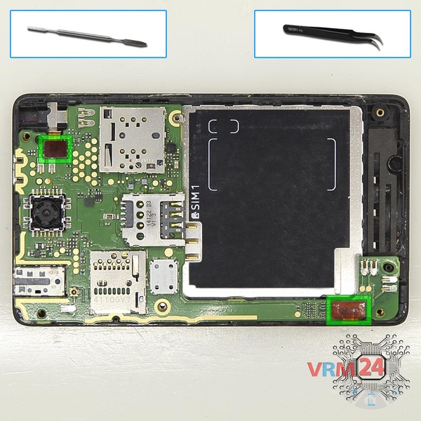 Disconnect the connectors