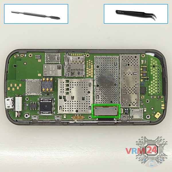 Disconnect the connector