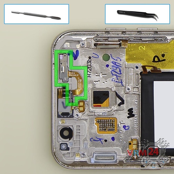Remove the proximity sensor