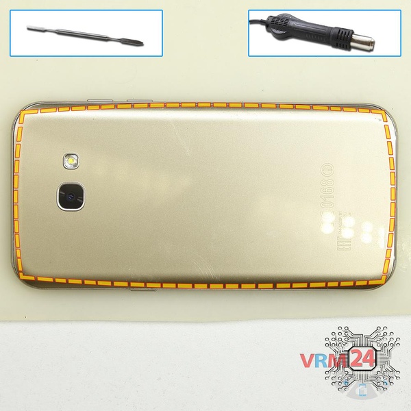 Ouvrez la coque arrière