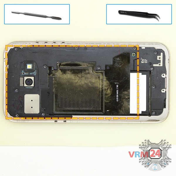 Ouvrez la coque arrière