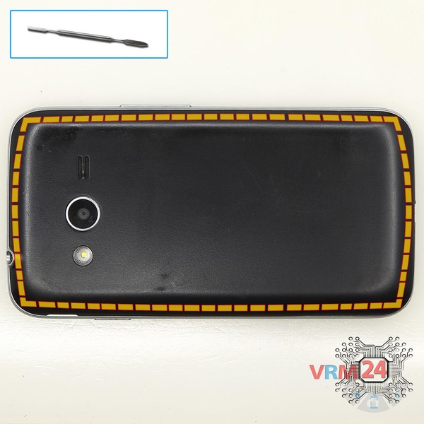 Ouvrez la coque arrière