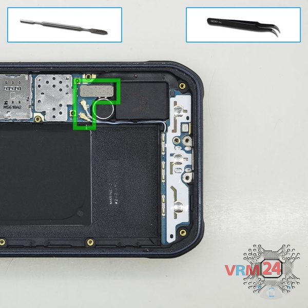 Disconnect the connectors