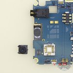 Remove the rear camera