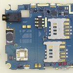 On the motherboard