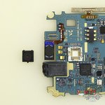 Remove the rear camera