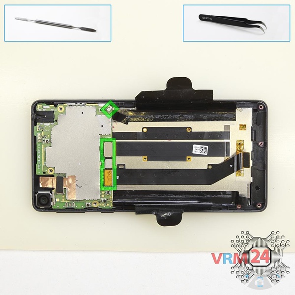Disconnect the connectors