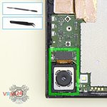 Remove the rear camera