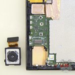 Remove the rear camera