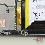 Disconnect the battery connector