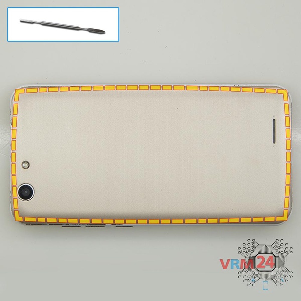 Ouvrez la coque arrière
