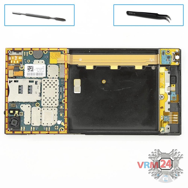 Remove the motherboard
