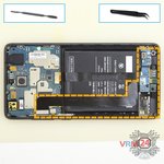 Retire la placa secundaria