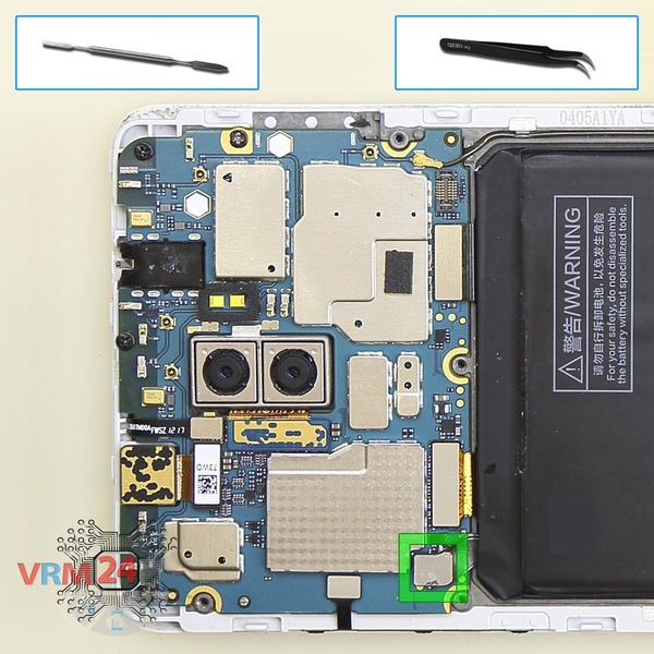 Desconecte el conector de la batería
