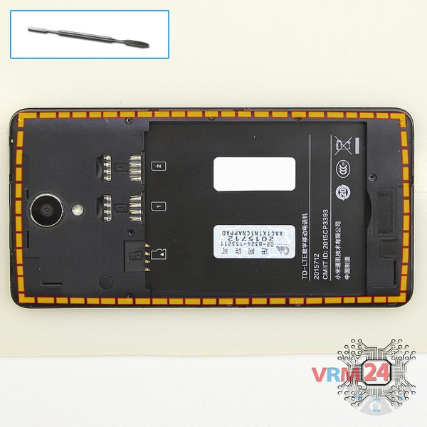 Open the mid-frame
