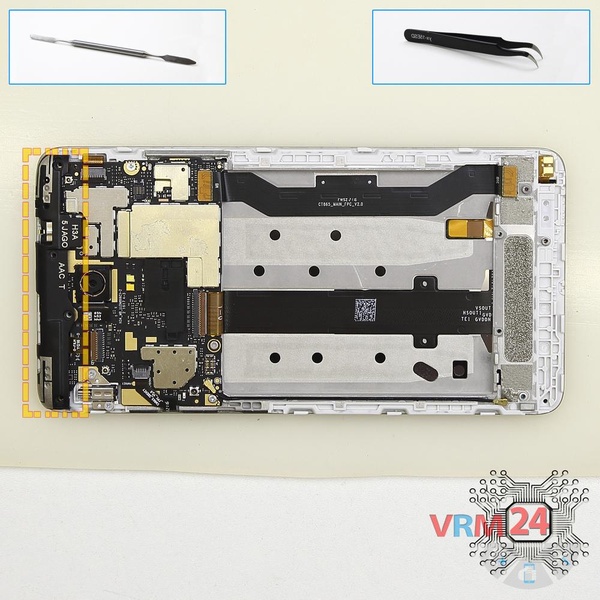 Ouvrez la coque arrière