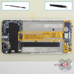 Retire la placa secundaria