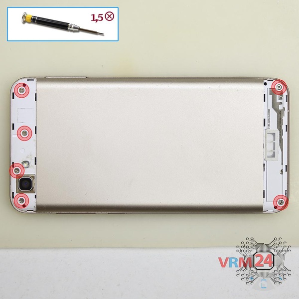 Desenrosque los tornillos