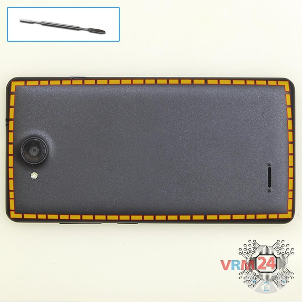 Ouvrez la coque arrière