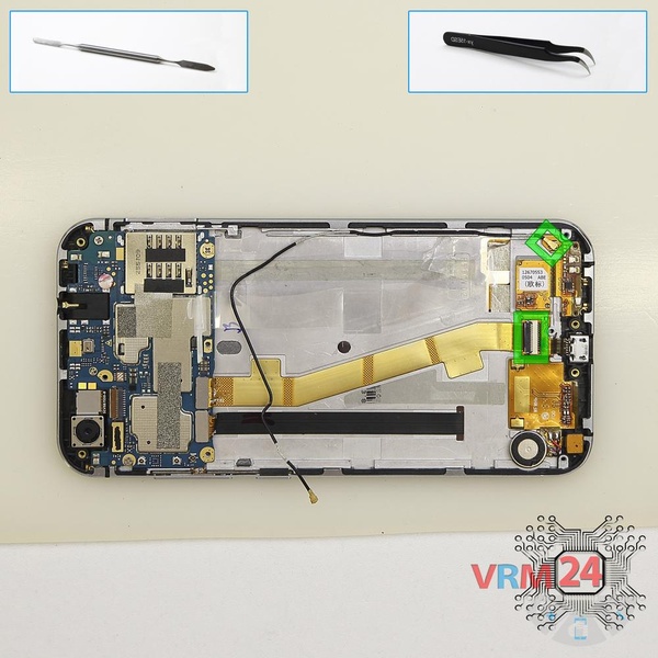 Remove the charging port