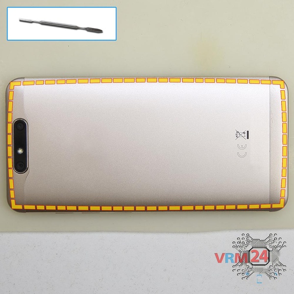 Ouvrez la coque arrière