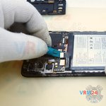 Déconnectez le connecteur de la batterie