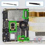 Disconnect the connectors