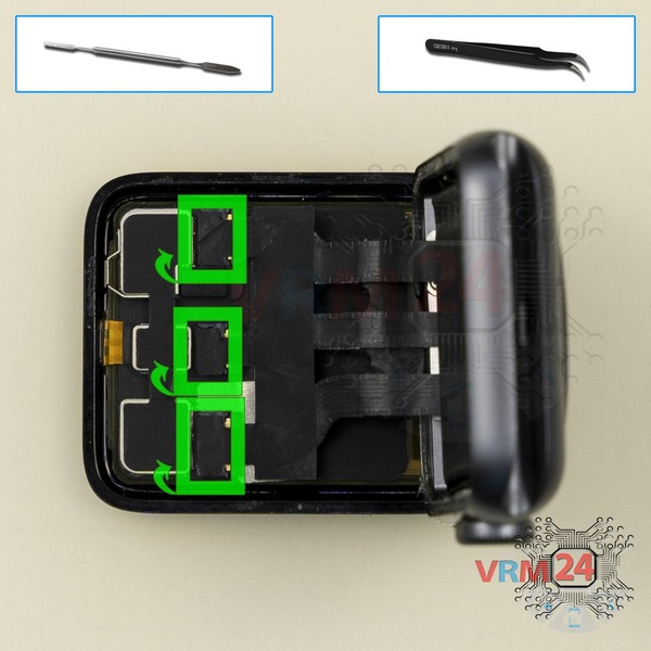 Disconnect the connector