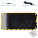 Open the display module