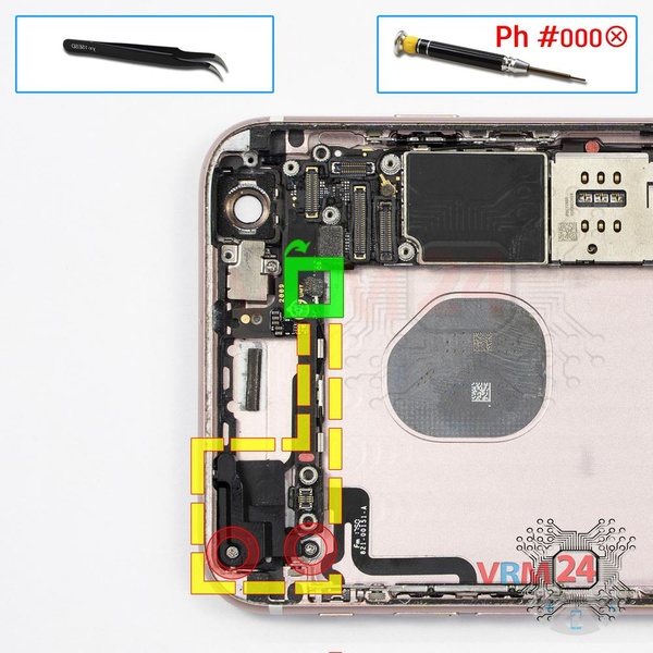 Retire el cable coaxial