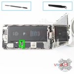 Desconecte el conector de la batería