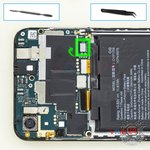 Déconnectez le connecteur de la batterie