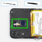 Retirar el sensor de huellas dactilares