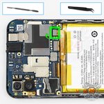 Desconecte el conector de la batería