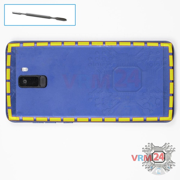 Ouvrez la coque arrière