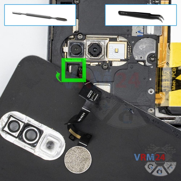 Desconecte el conector
