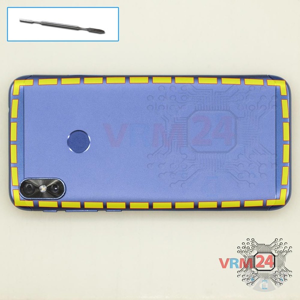 Ouvrez la coque arrière