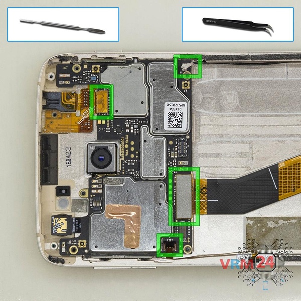 Disconnect the connectors