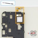 Retirar el sensor de huellas dactilares