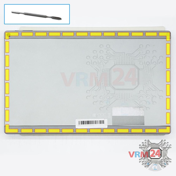 Ouvrez la coque arrière
