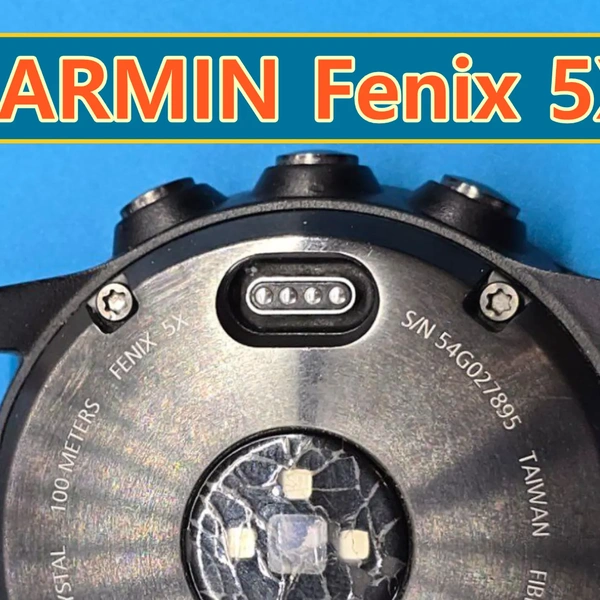 How to disassemble Garmin Fenix 5