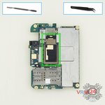 Remove the rear camera