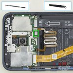 Déconnectez le connecteur de la batterie
