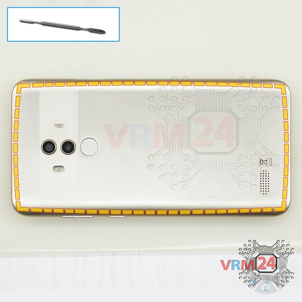 Ouvrez la coque arrière