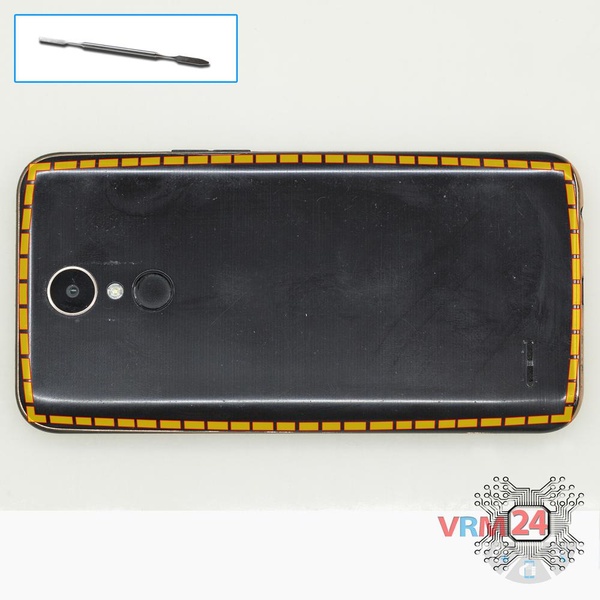 Ouvrez la coque arrière